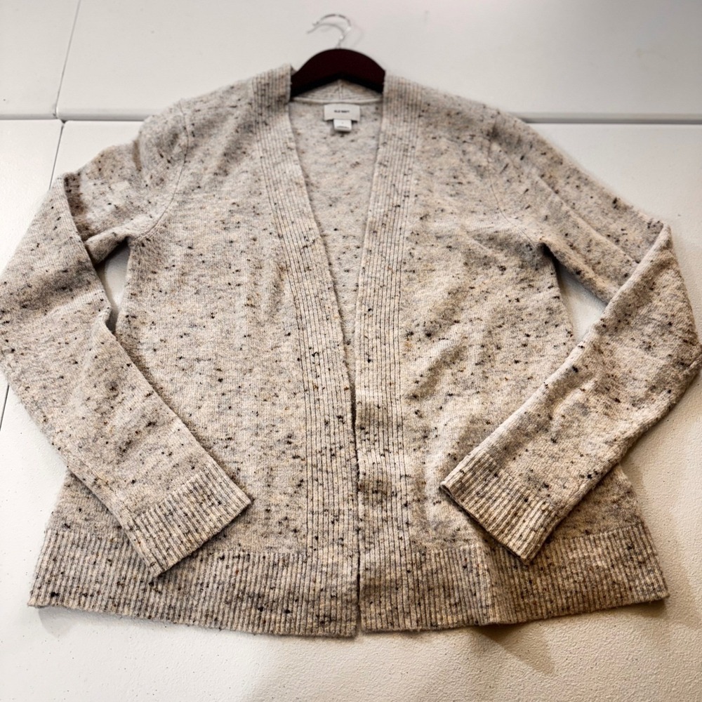 Old Navy‎ Women's Speckled Knit Open Front Cardigan Sweater Size S